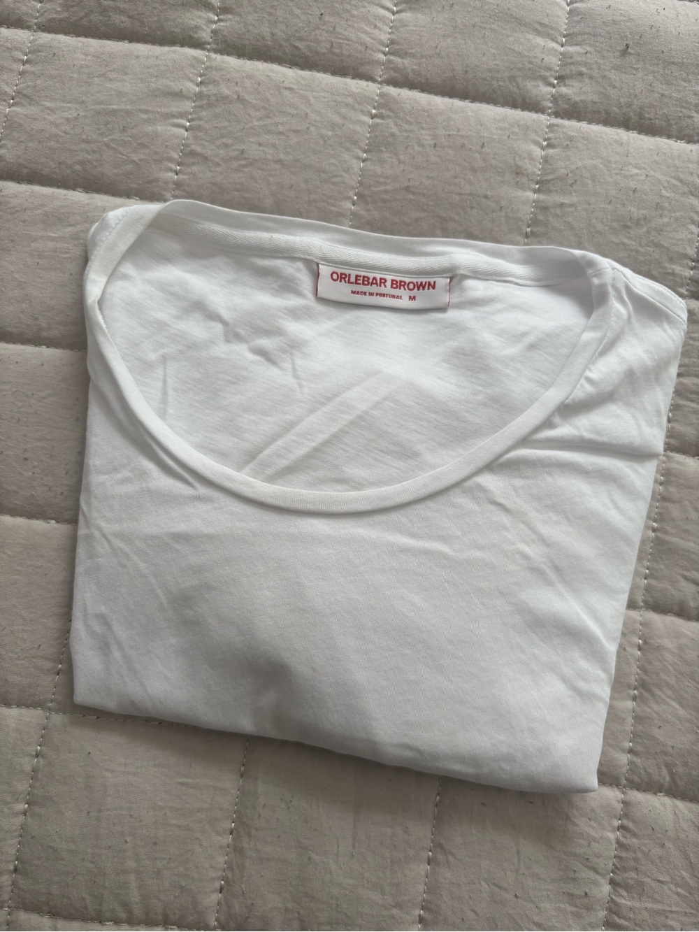 Orlebar Brown tailored white t shirt men’s - Picture 3 of 3